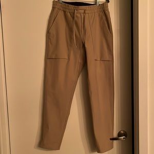 Lululemon Chino Style Sweat Pants With Elastic Waistband - Size Medium